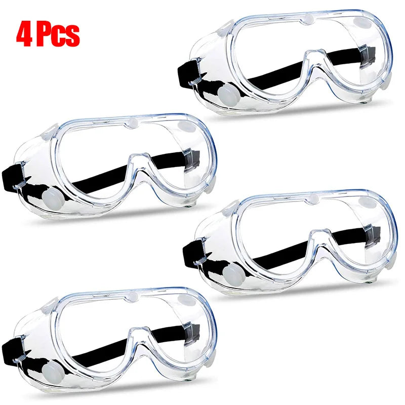 Gafas de seguridad antivaho compatibles con gafas graduadas