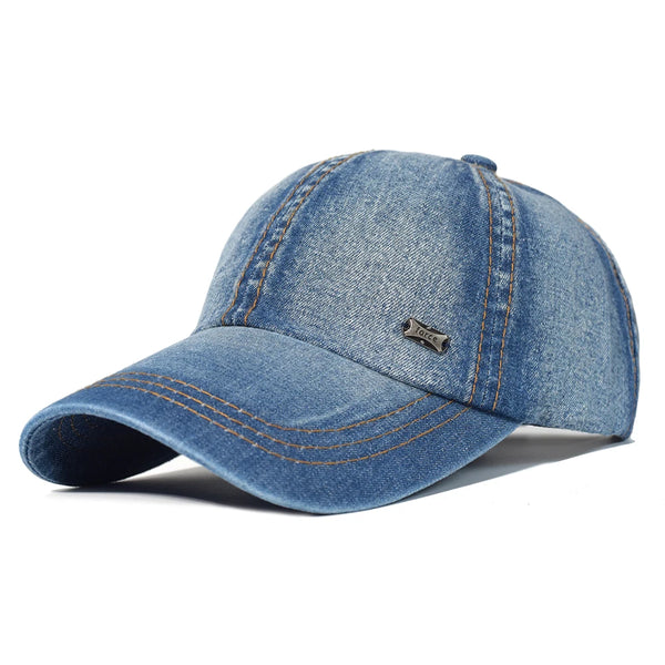 Gorra de béisbol de algodón lavado vintage