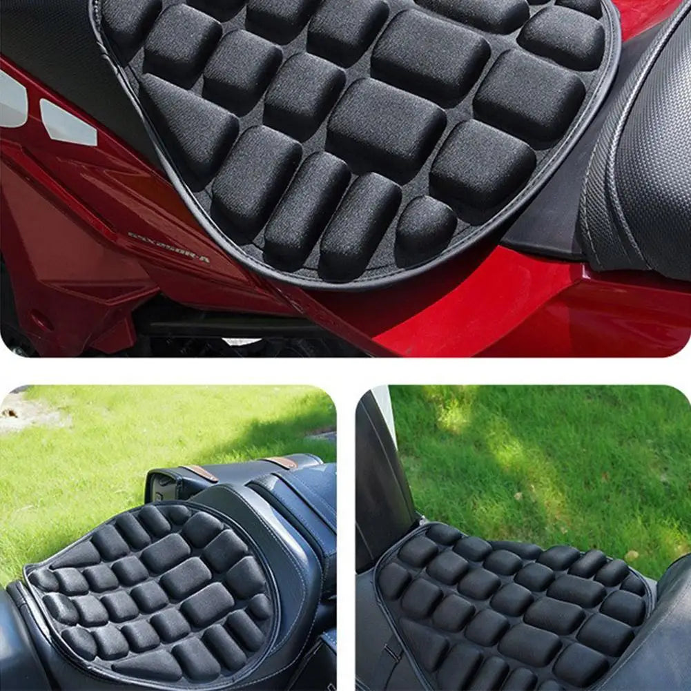 Cojín Transpirable para Asiento de Moto y Bici
