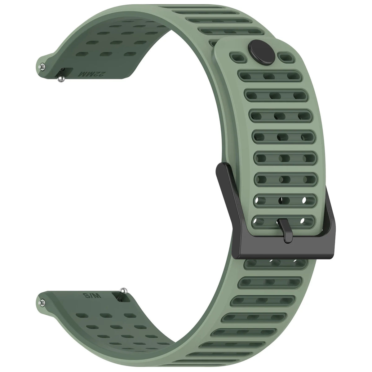 Correa de silicona de 22 mm para reloj