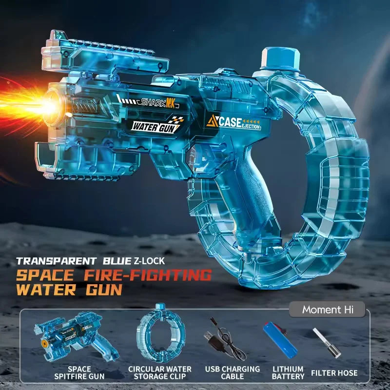 Pistola de Agua Eléctrica Voploo: Potencia automática y diseño táctico de largo alcance 🔫✨