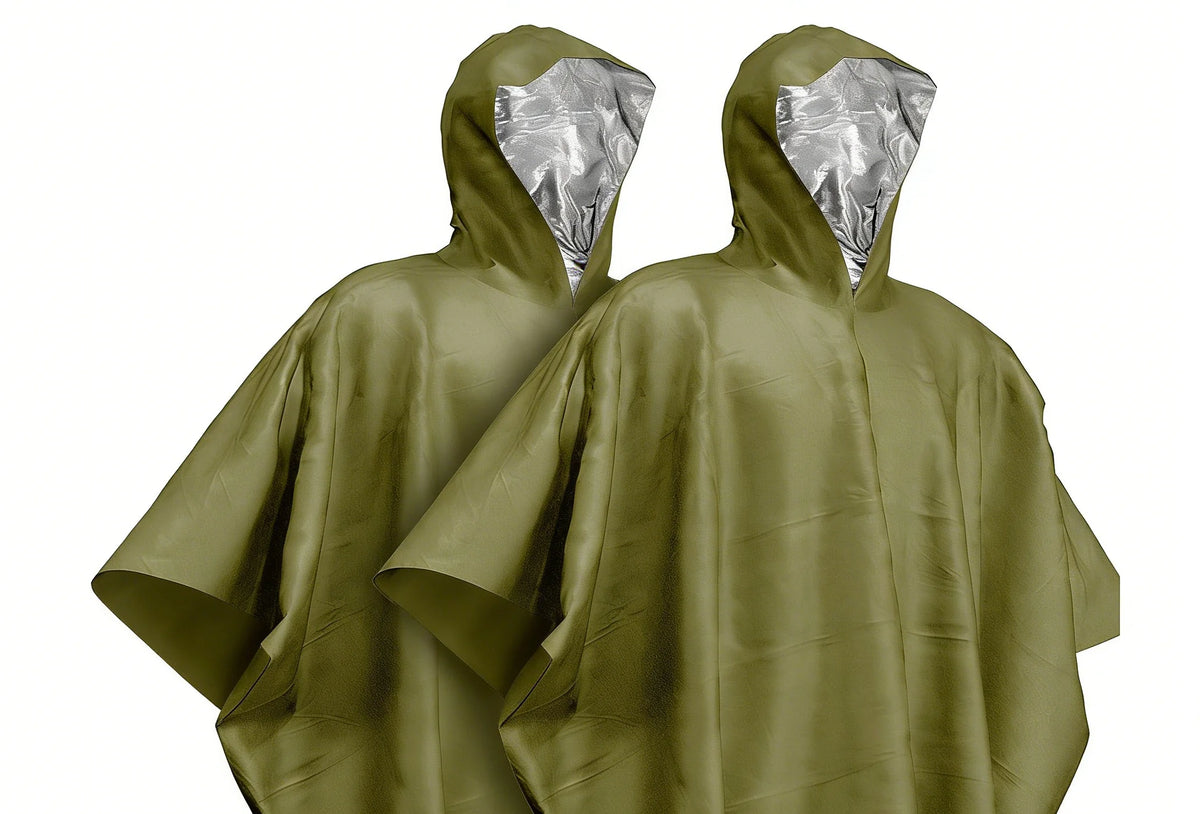 Poncho Térmico de Emergencia con Capucha