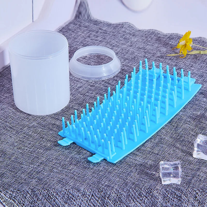 Vaso limpiador de patas de silicona para mascotas