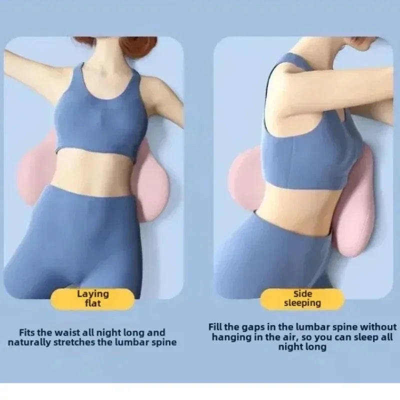 Cojín de soporte lumbar ergonómico en espuma viscoelástica