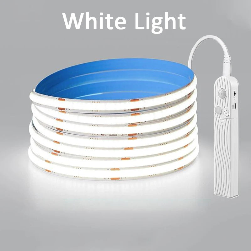 Tira LED COB con sensor de movimiento