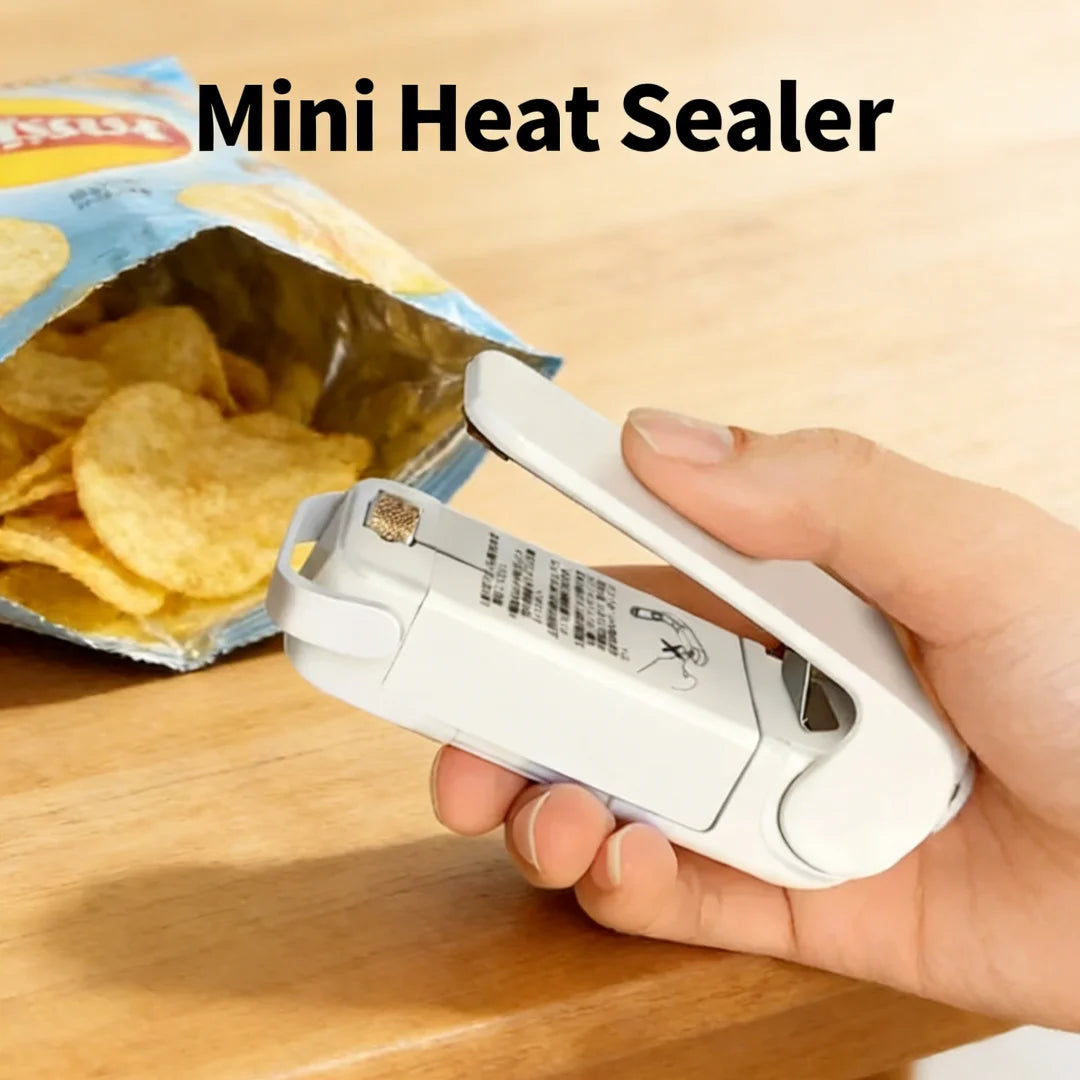 Mini sellador térmico portátil de bolsas