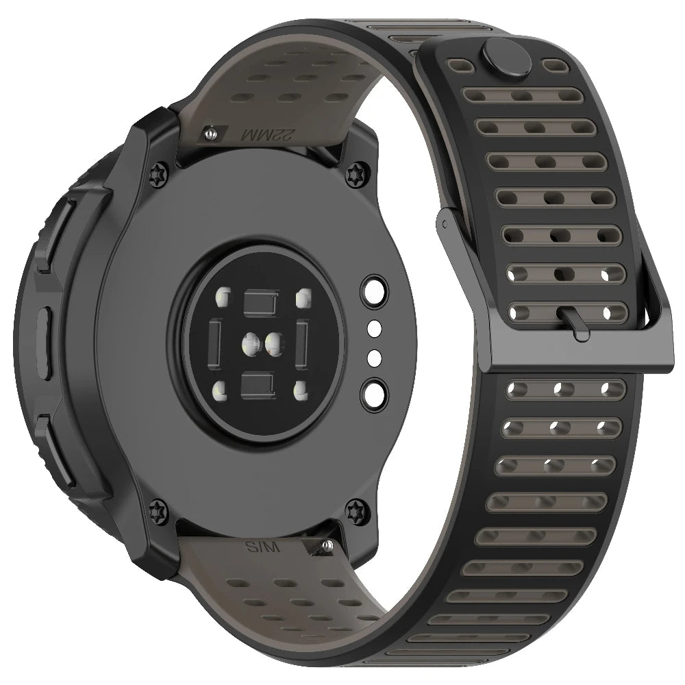 Correa de silicona de 22 mm para reloj