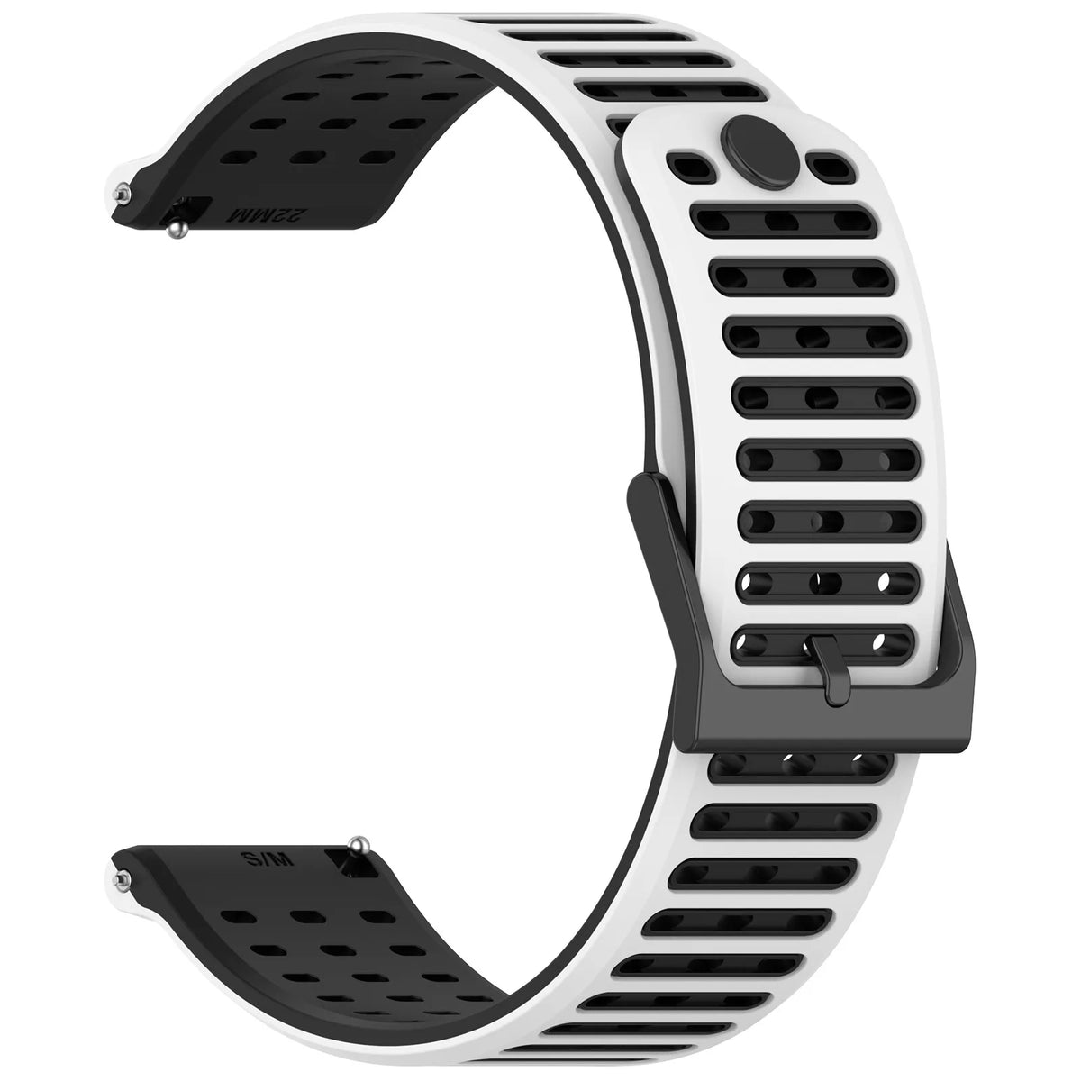 Correa de silicona de 22 mm para reloj
