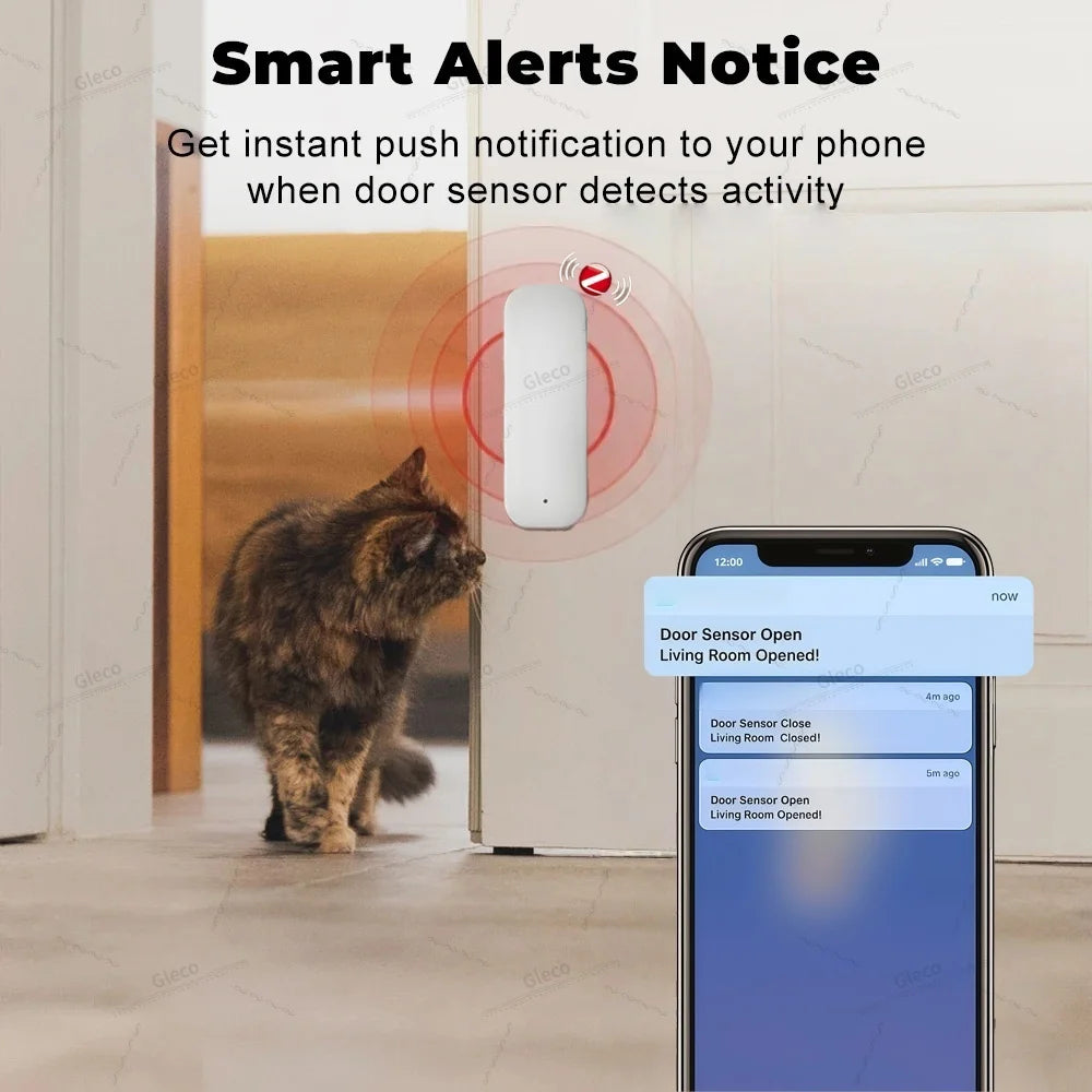 Sensor Inteligente de Puertas y Ventanas Zigbee
