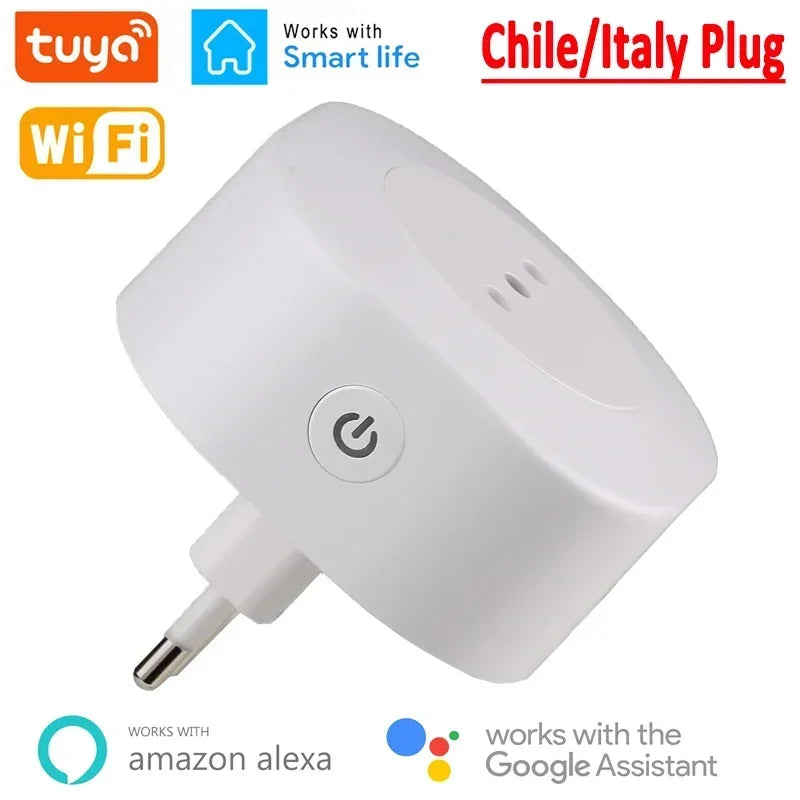 Enchufe Inteligente WiFi 16A con Monitor de Consumo