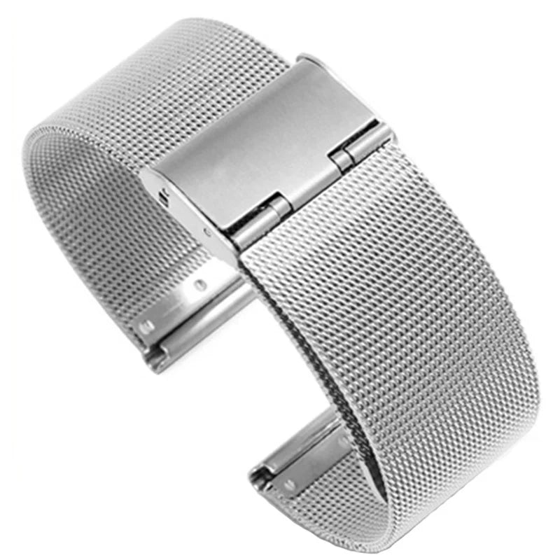 Correa Milanesa de Acero para Reloj y Smartwatch