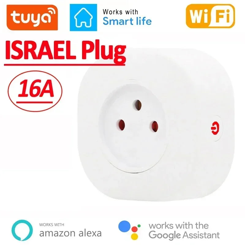 Enchufe Inteligente WiFi 16A con Monitor de Consumo