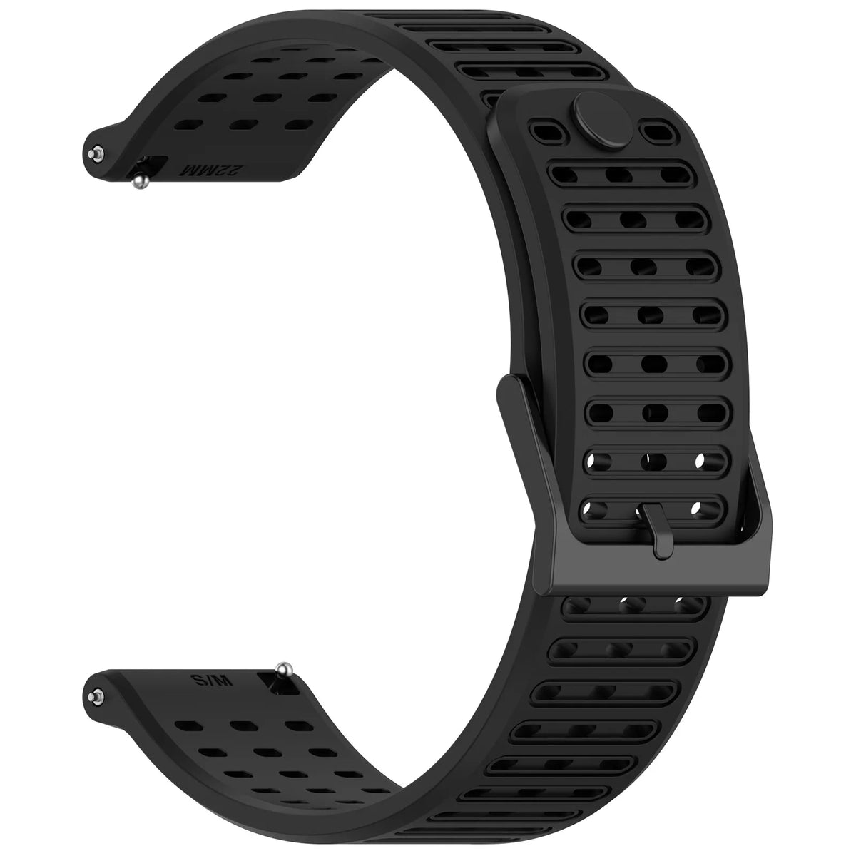 Correa de silicona de 22 mm para reloj