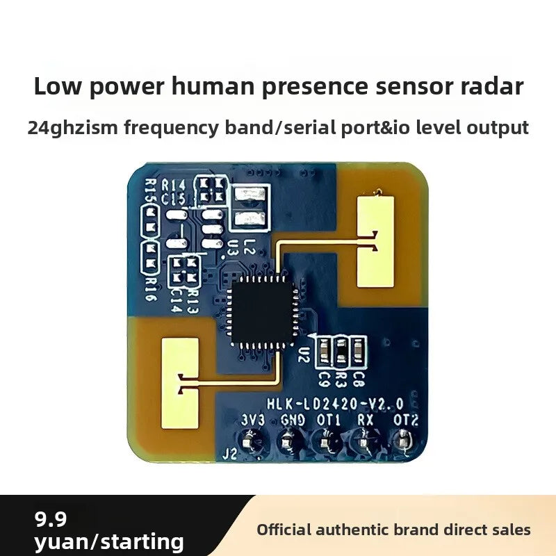 Módulo sensor de presencia por radar milimétrico HLK