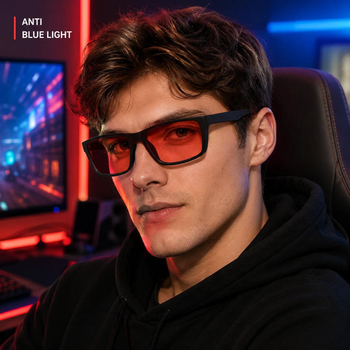 Gafas con Filtro de Luz Azul y Lentes Amarillas