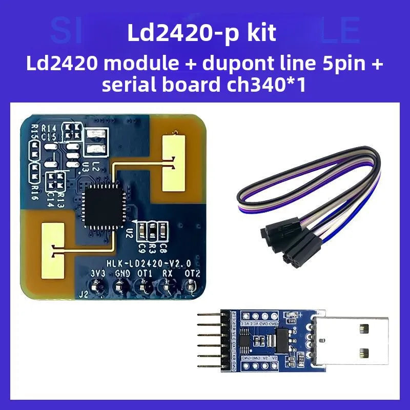 Módulo sensor de presencia por radar milimétrico HLK