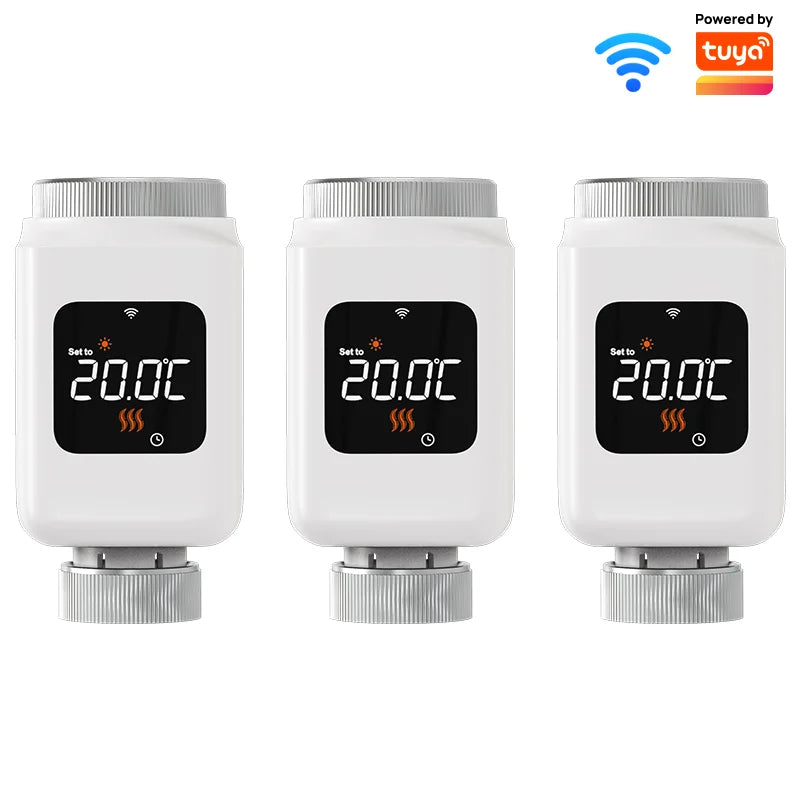 Válvula termostática inteligente WiFi para radiador