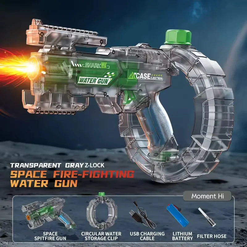 Pistola de Agua Eléctrica Voploo: Potencia automática y diseño táctico de largo alcance 🔫✨
