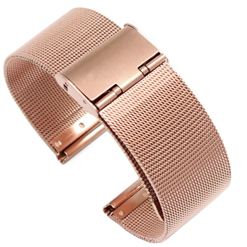 Correa Milanesa de Acero para Reloj y Smartwatch