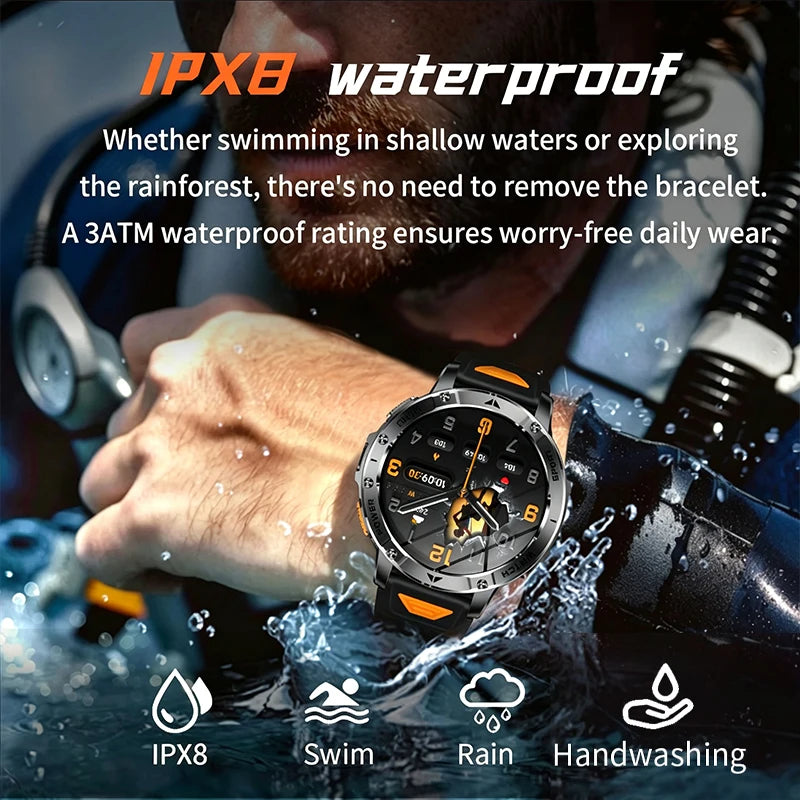Smartwatch Deportivo con Pantalla IPS 1.7'' y Batería 1400mAh