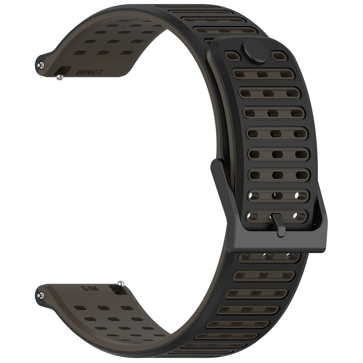Correa de silicona de 22 mm para reloj
