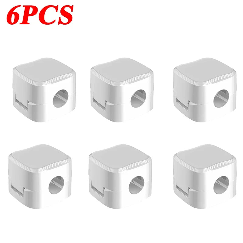 Clips magnéticos adhesivos para cables