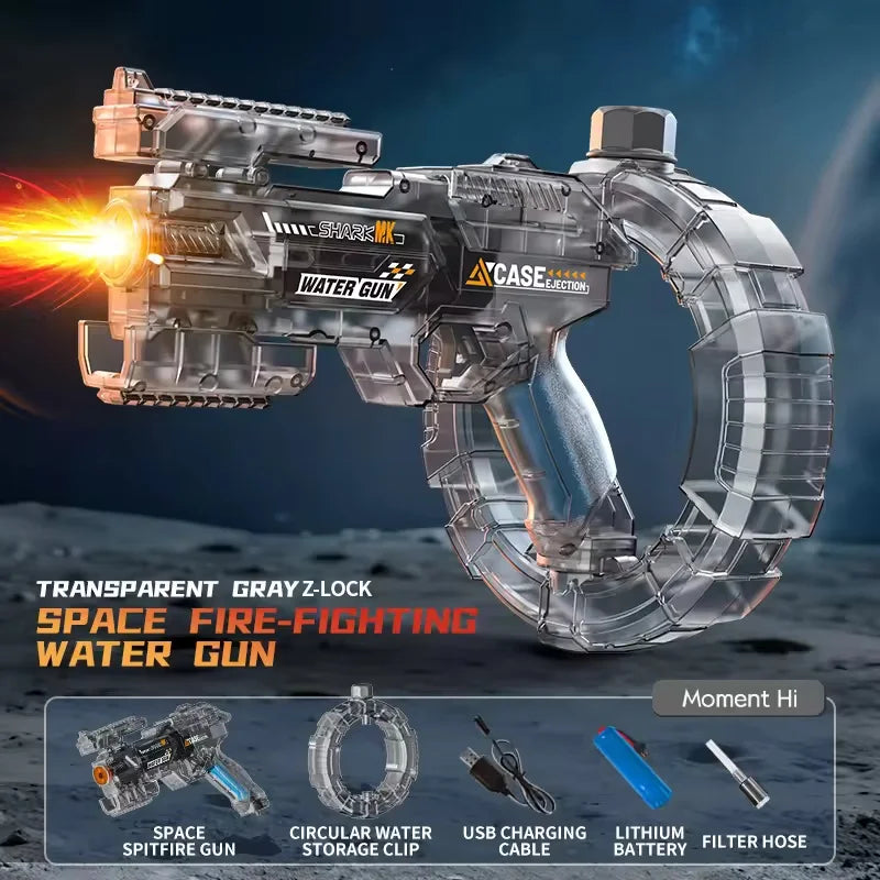 Pistola de Agua Eléctrica Voploo: Potencia automática y diseño táctico de largo alcance 🔫✨