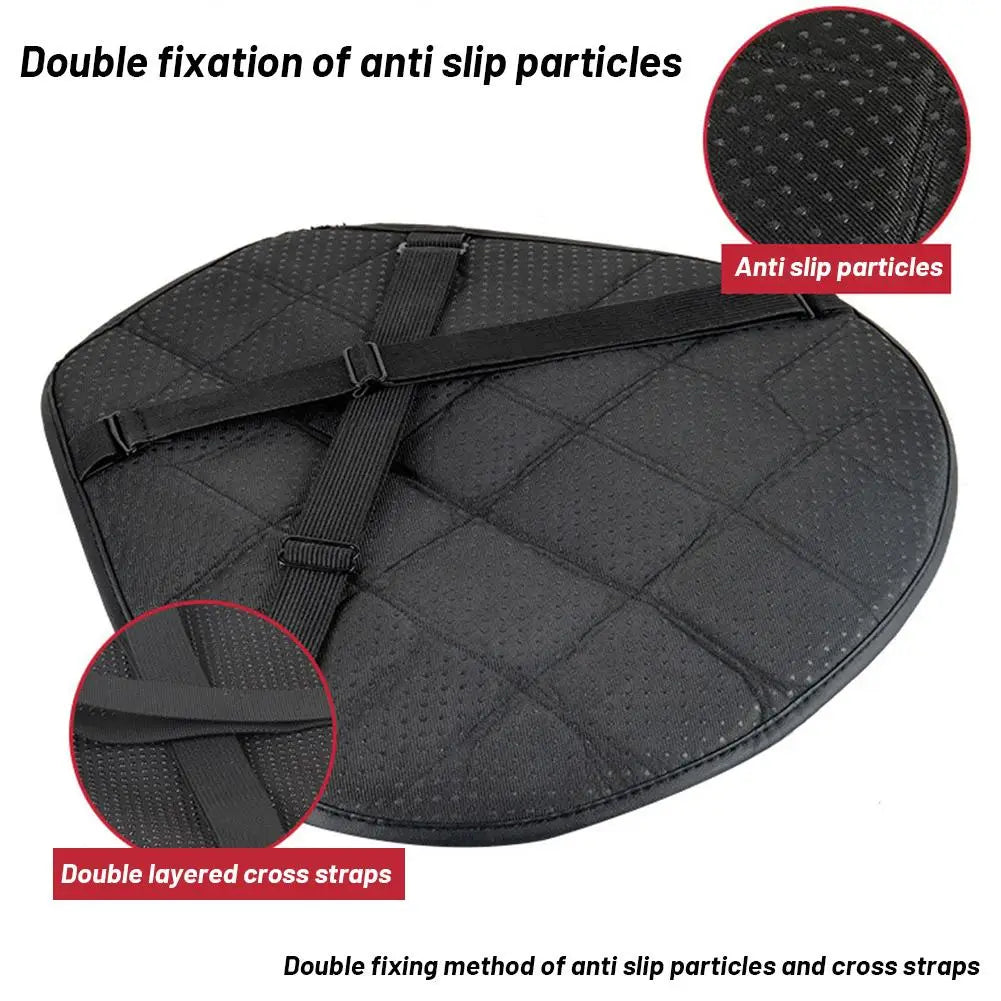 Cojín Transpirable para Asiento de Moto y Bici