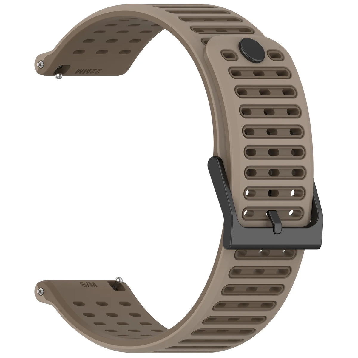 Correa de silicona de 22 mm para reloj