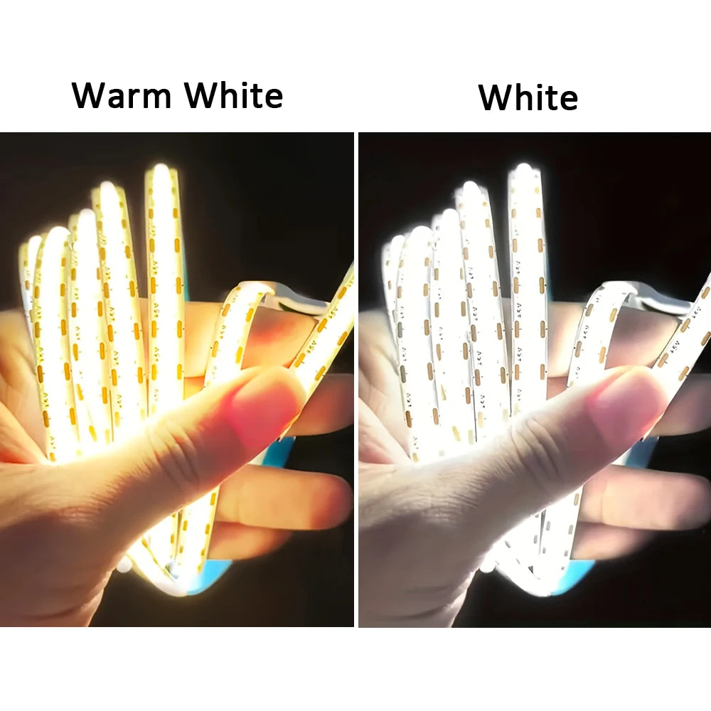 Tira LED COB con sensor de movimiento