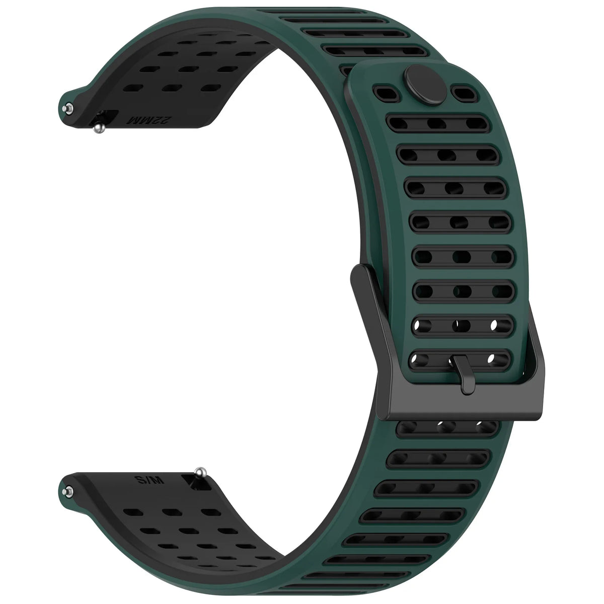 Correa de silicona de 22 mm para reloj