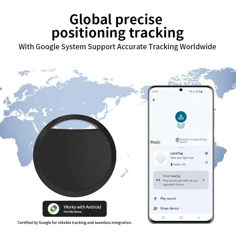 Localizador inteligente bluetooth compatible con Android
