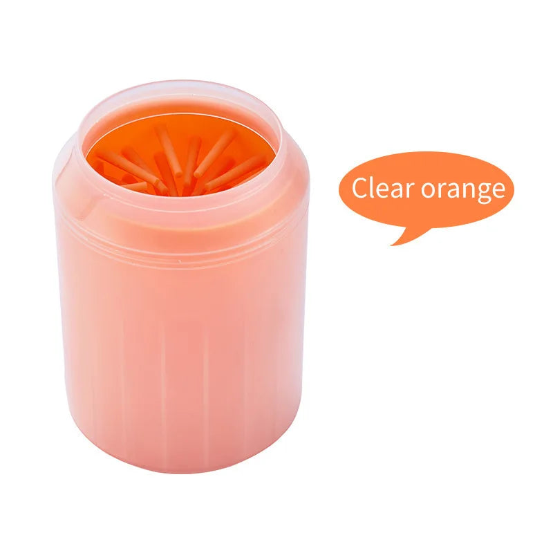 Vaso limpiador de patas de silicona para mascotas