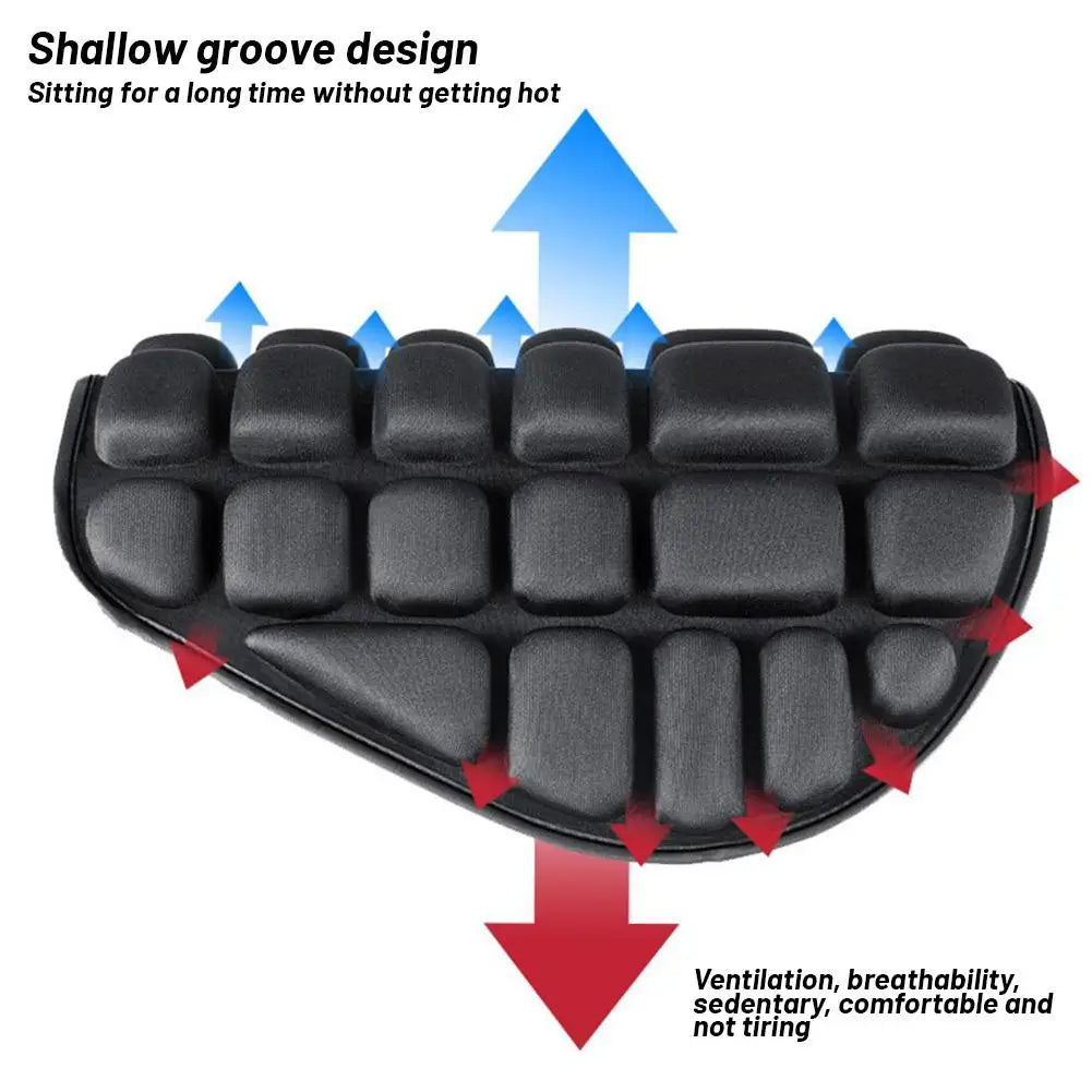 Cojín Transpirable para Asiento de Moto y Bici