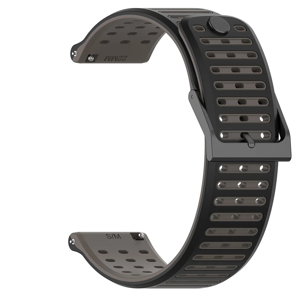 Correa de silicona de 22 mm para reloj