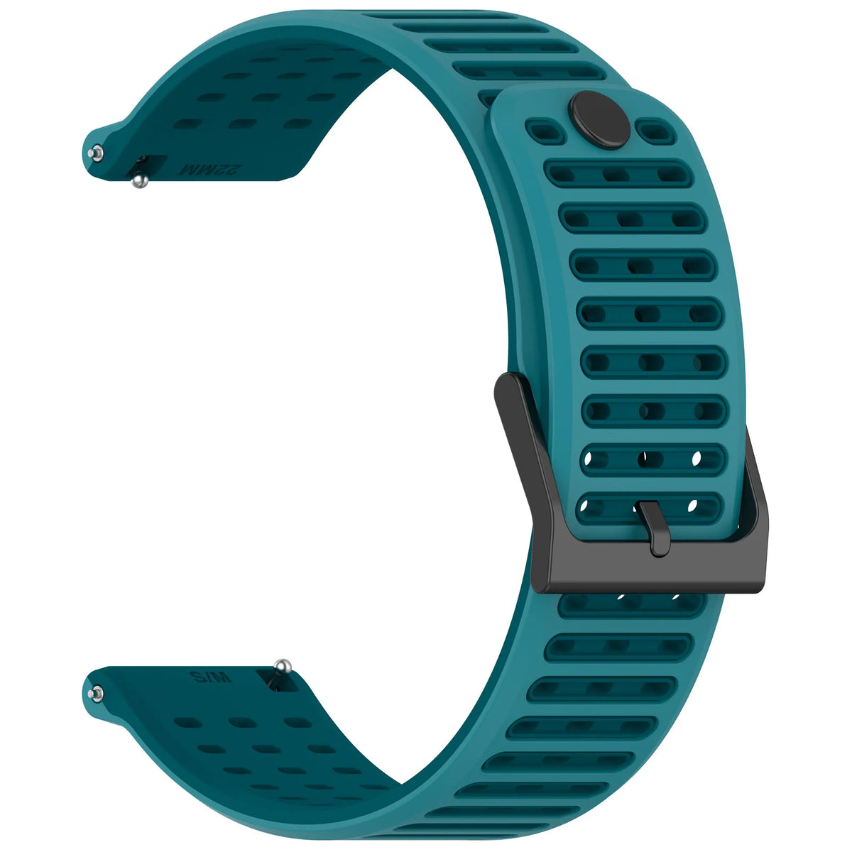 Correa de silicona de 22 mm para reloj