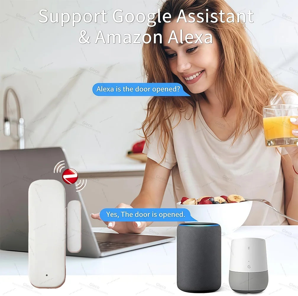 Sensor Inteligente de Puertas y Ventanas Zigbee