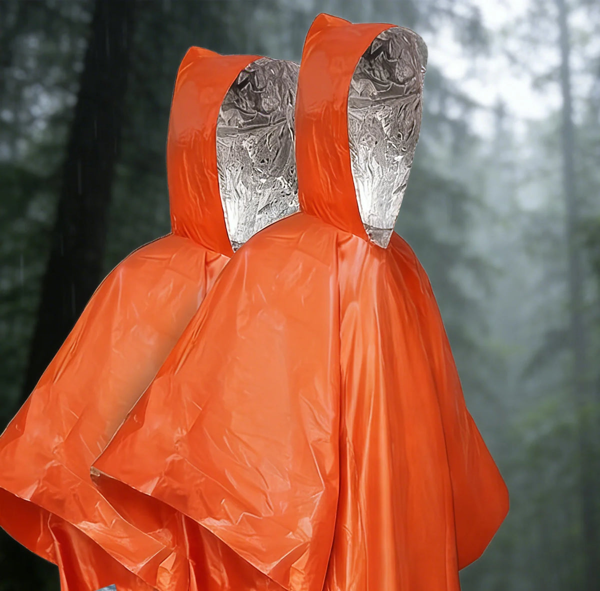 Poncho Térmico de Emergencia con Capucha