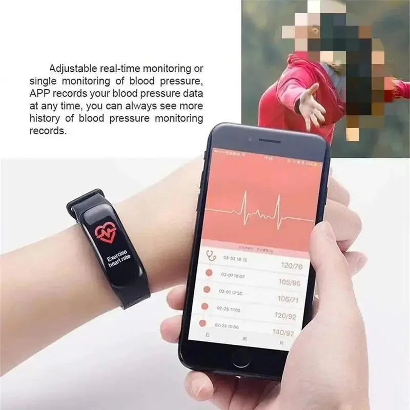 Pulsera de Actividad Deportiva C1 Plus con Bluetooth