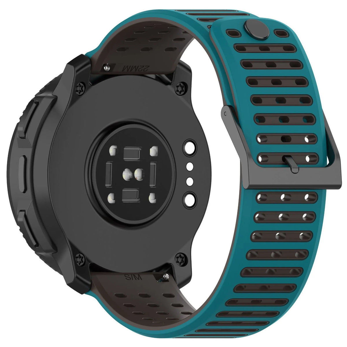 Correa de silicona de 22 mm para reloj