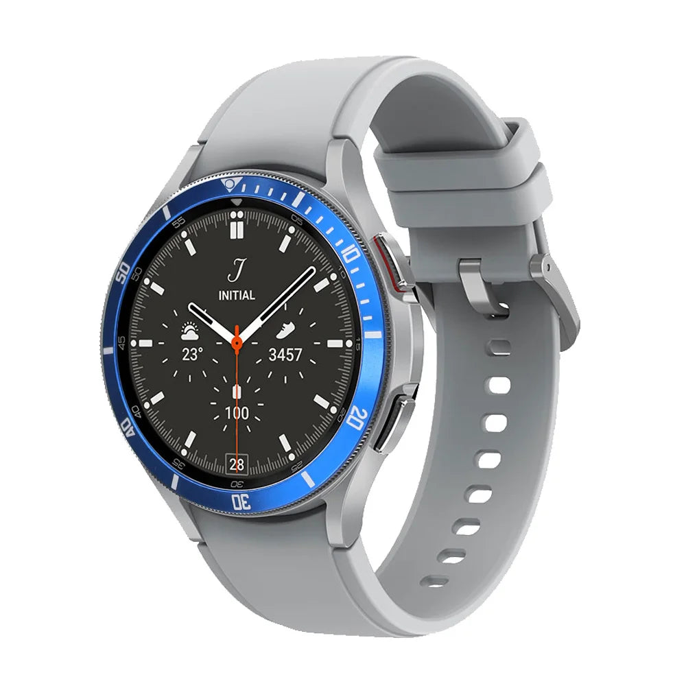 Bisel metálico adhesivo para reloj inteligente