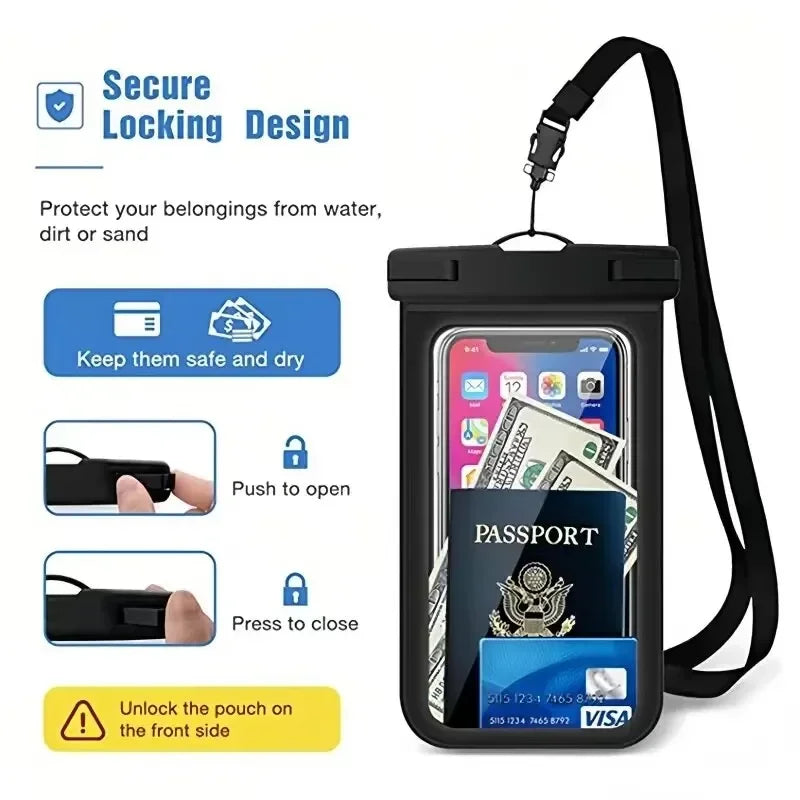 Funda impermeable flotante para teléfono móvil