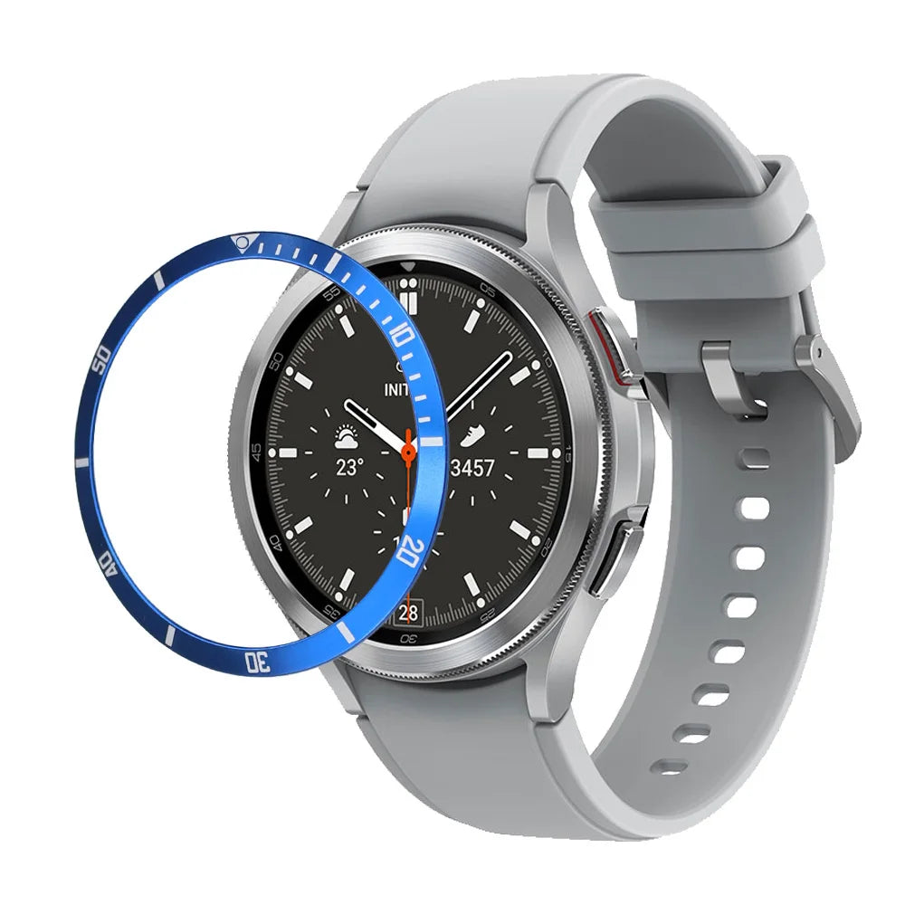 Bisel metálico adhesivo para reloj inteligente