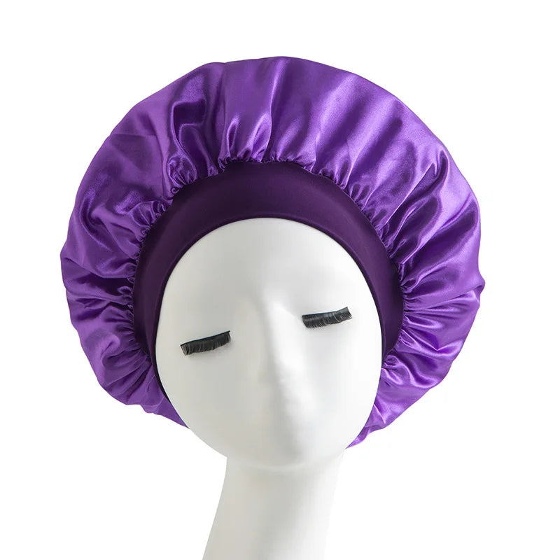 Gorro de Satén Antifrizz para Dormir