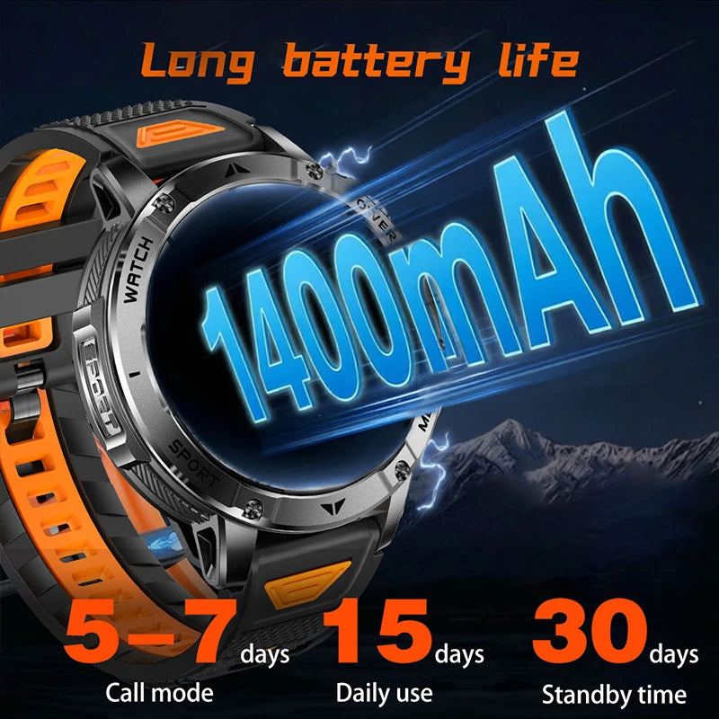 Smartwatch Deportivo con Pantalla IPS 1.7'' y Batería 1400mAh
