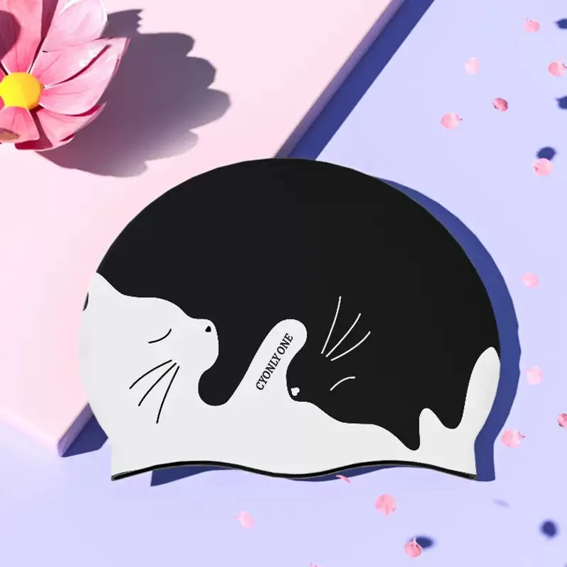 Gorro de Natación de Silicona Unisex