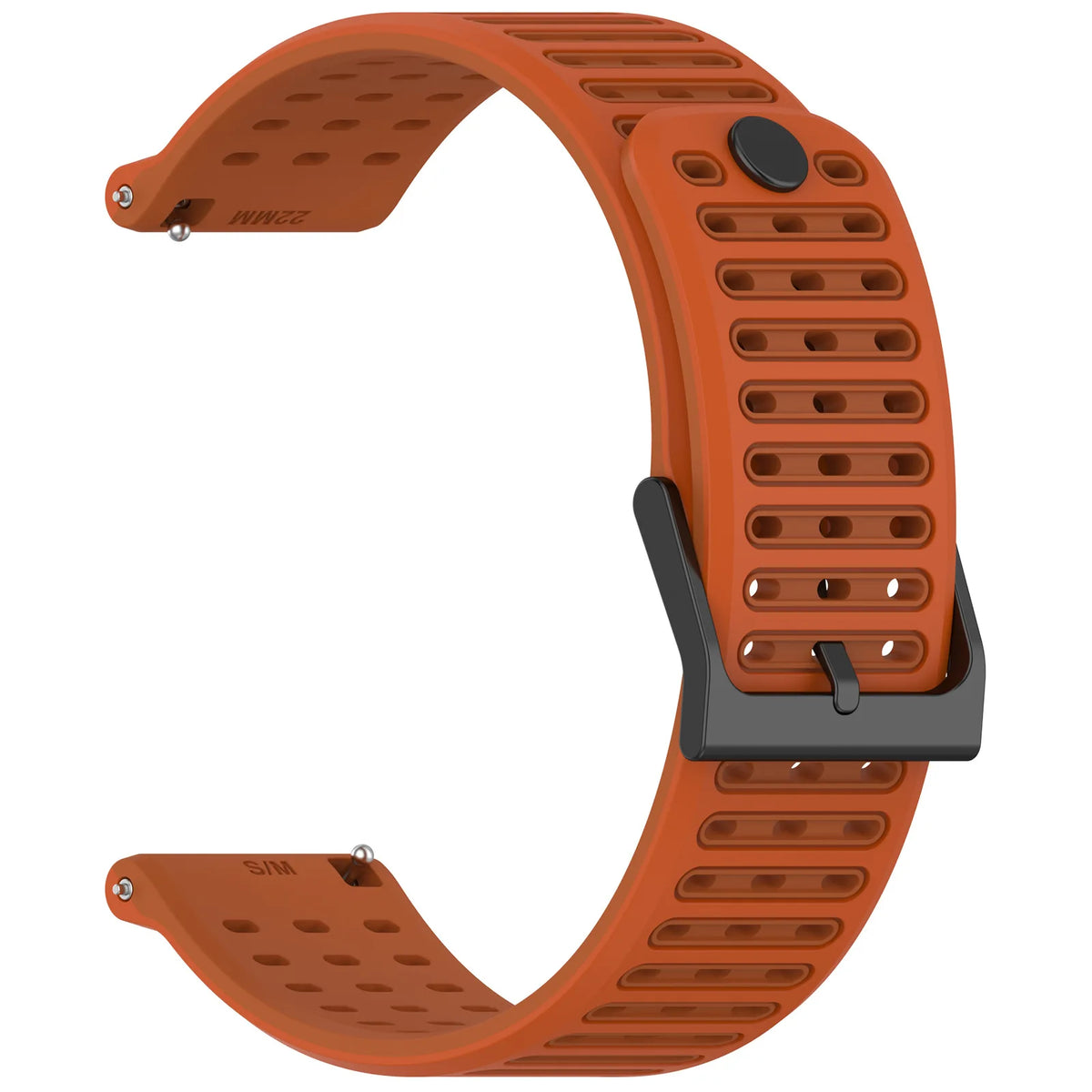 Correa de silicona de 22 mm para reloj