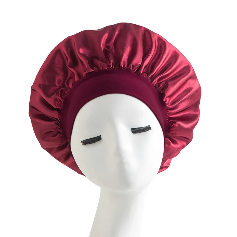 Gorro de Satén Antifrizz para Dormir